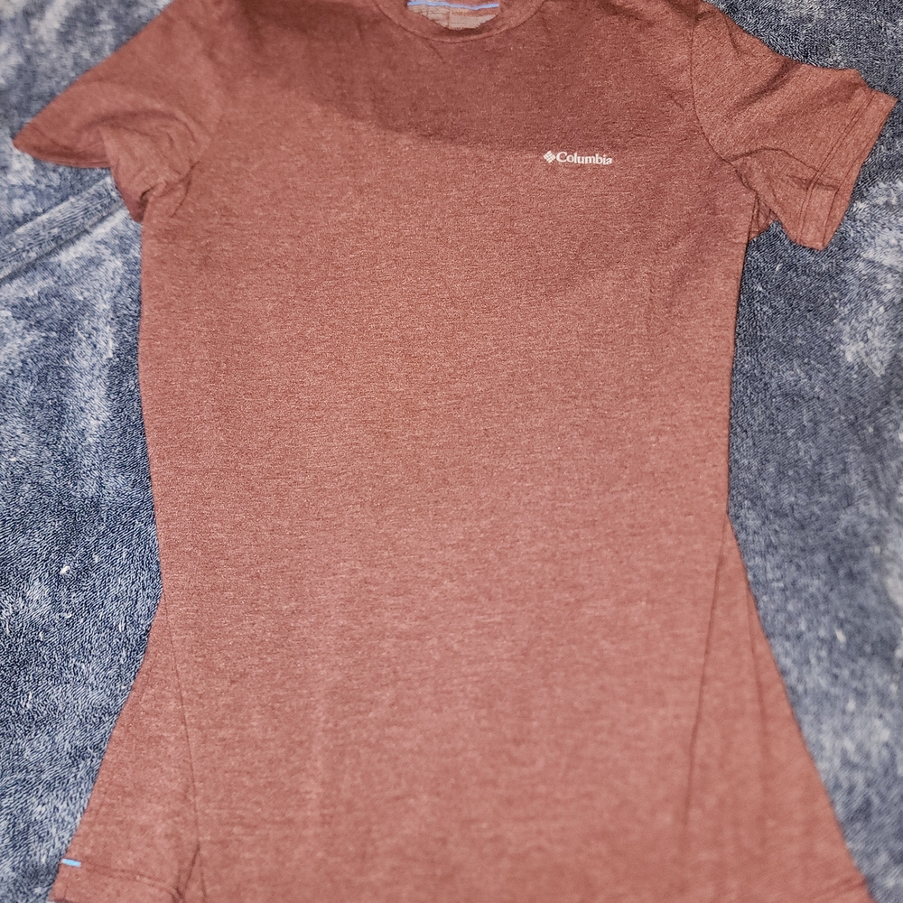 Columbia Men's Short Sleeve Tee - Rust